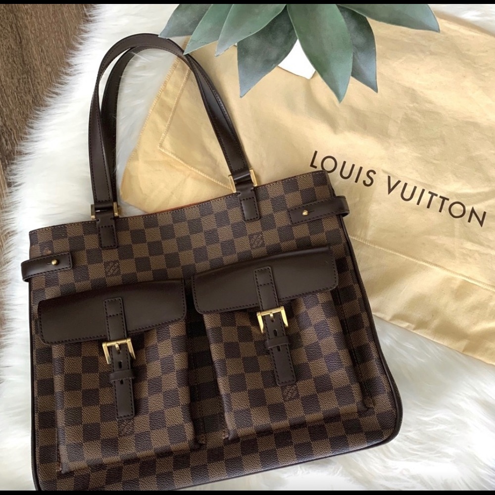 Louis Vuitton Damier Canvas Uzes Tote Bag
